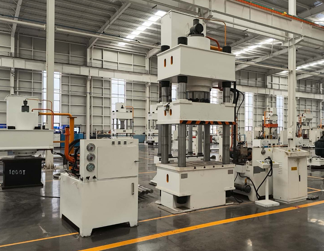 hydraulic press， 315-ton three-beam four-column hydraulic press,four-column hydraulic presses