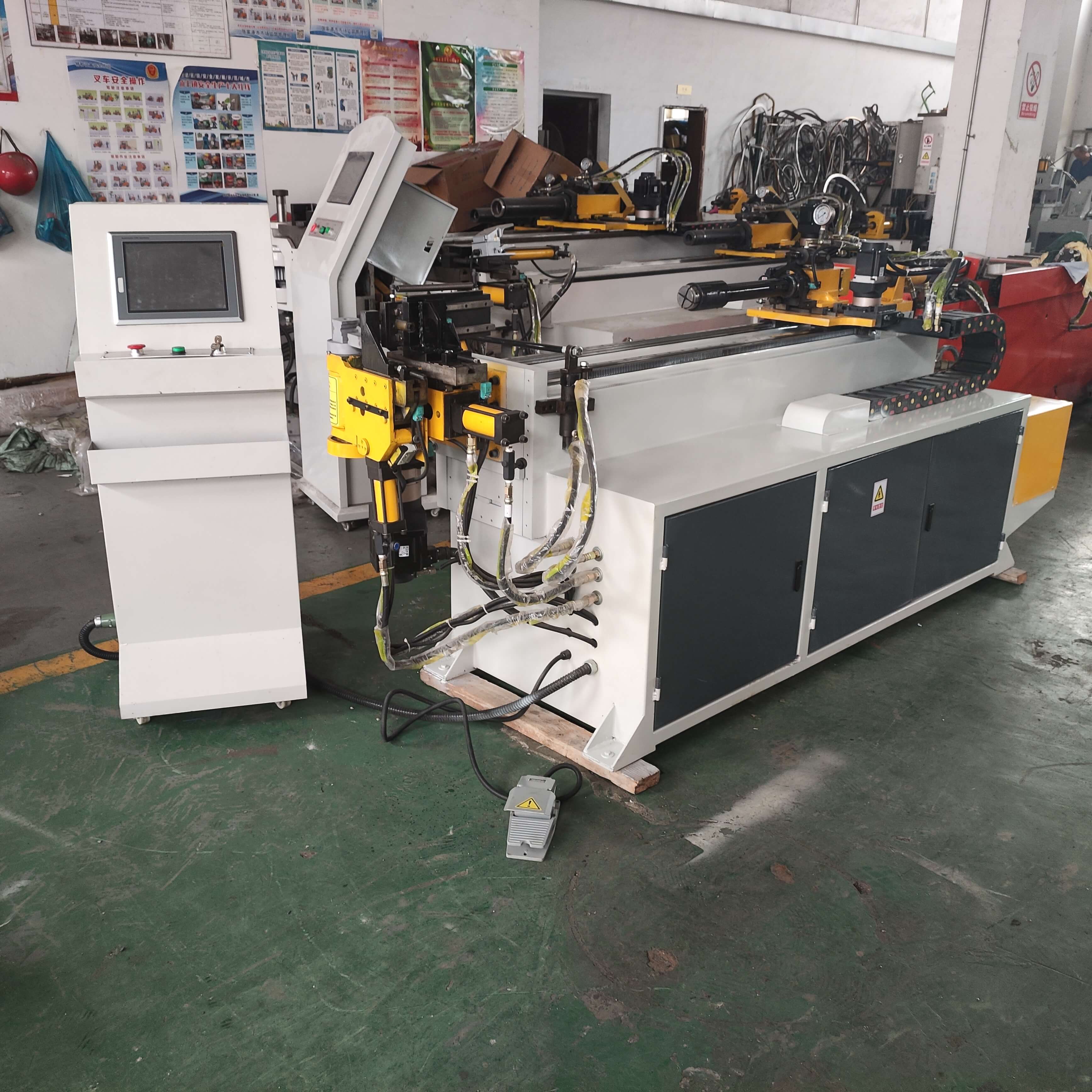 3-axis 1-station carbon steel pipe bending equipment max Φ18mm pipe