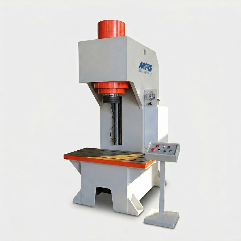 200t single column hydraulic press C type by MFG