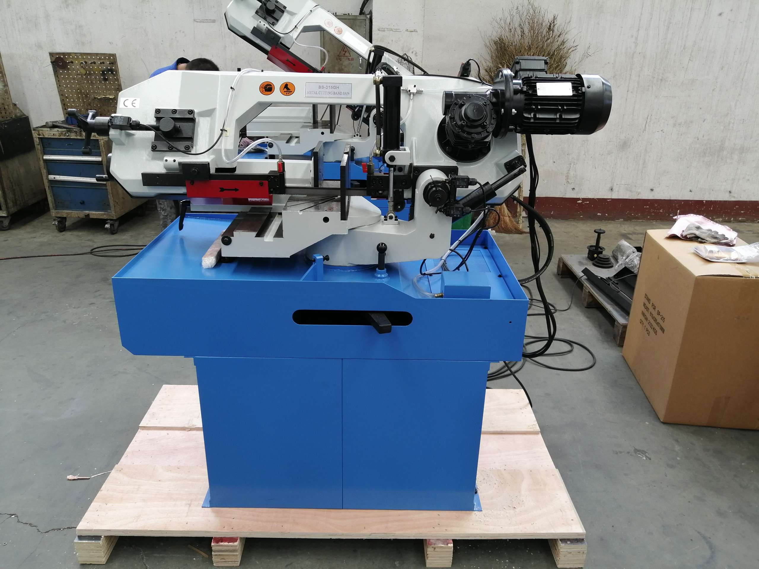 BS-315GH 10" Gear Drive Bilateral Miter Bandsaw