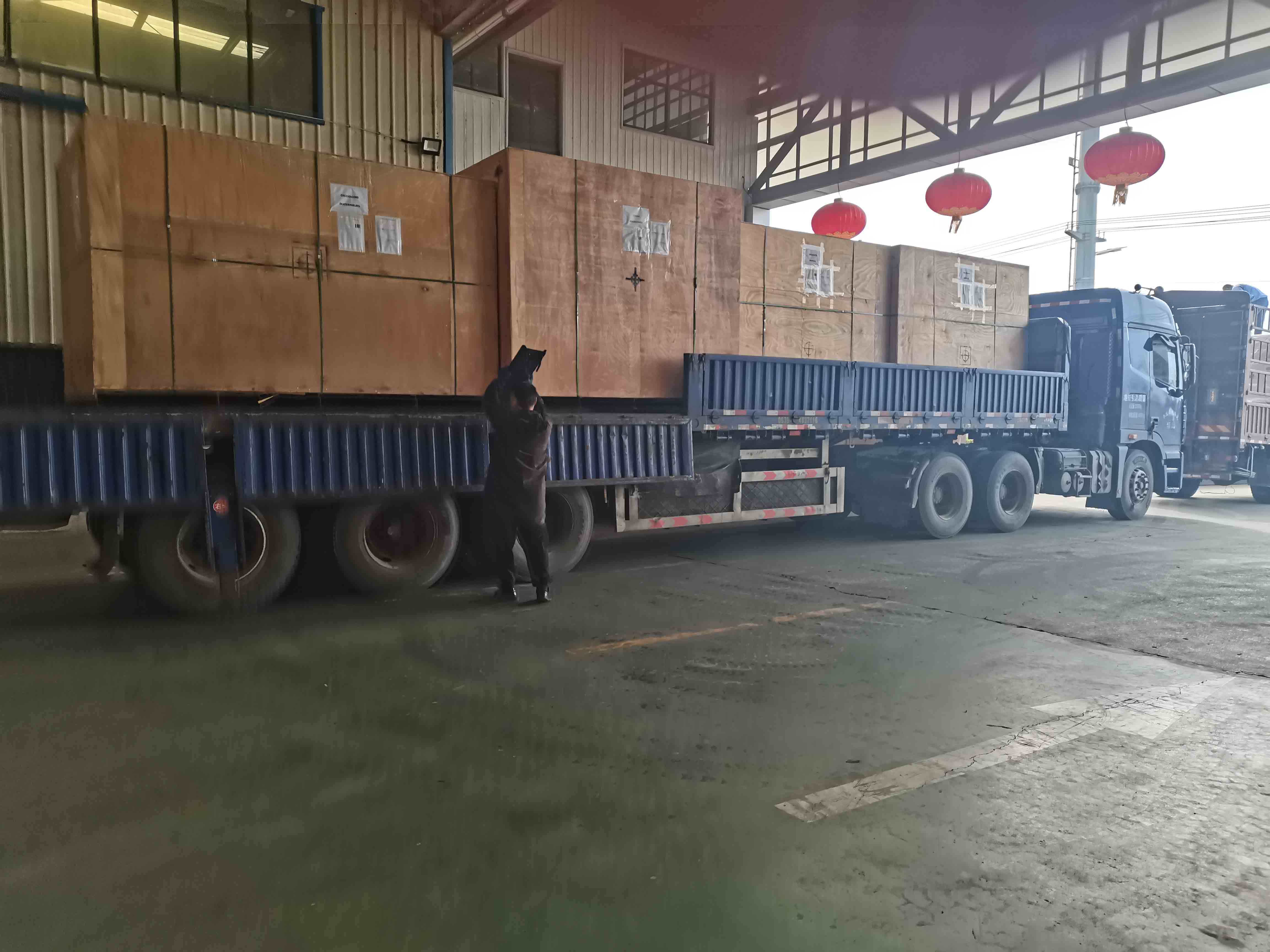 CK6160 cnc lathe wooden package