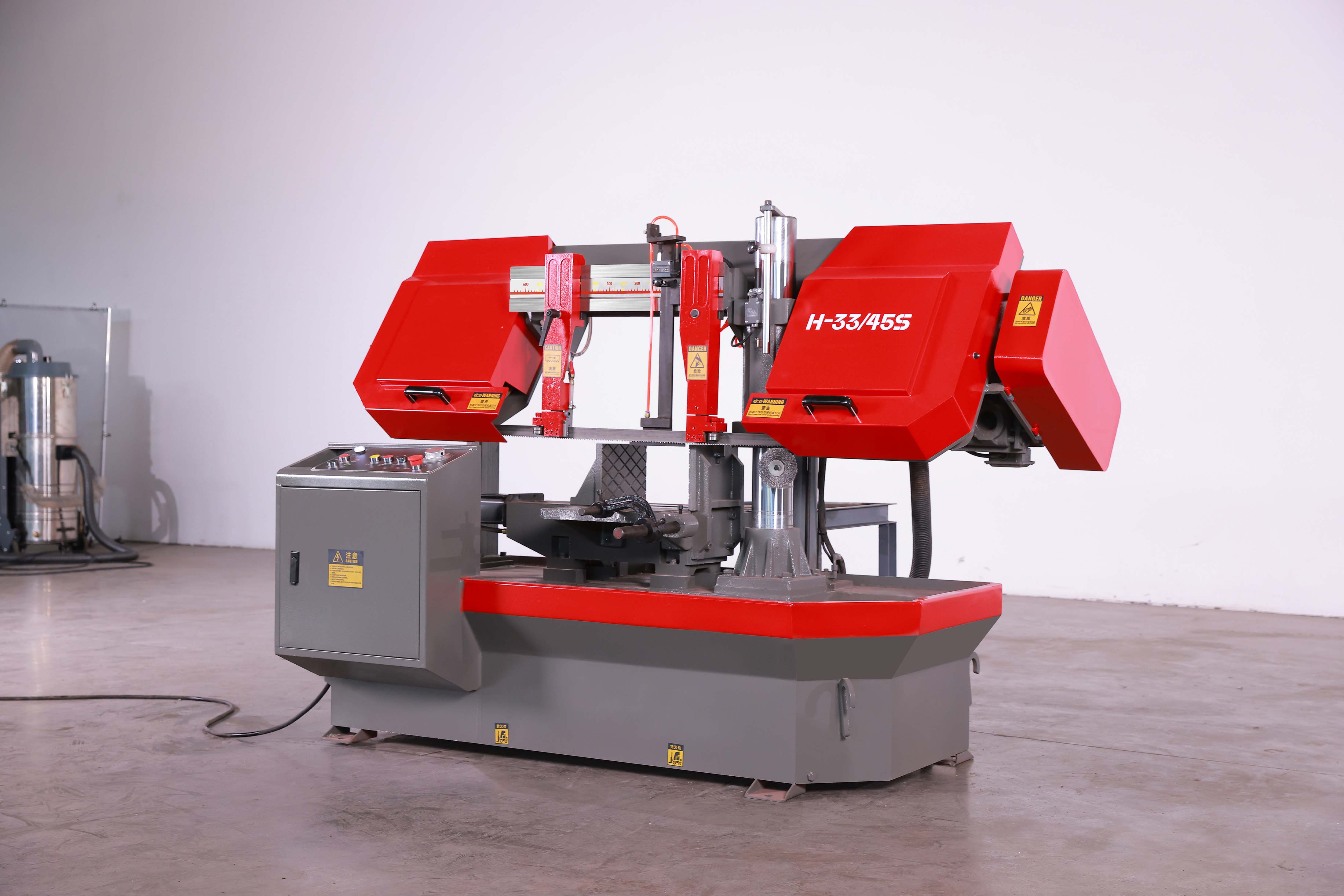 MFG H-33/45S semi-automatic horizontal band saw