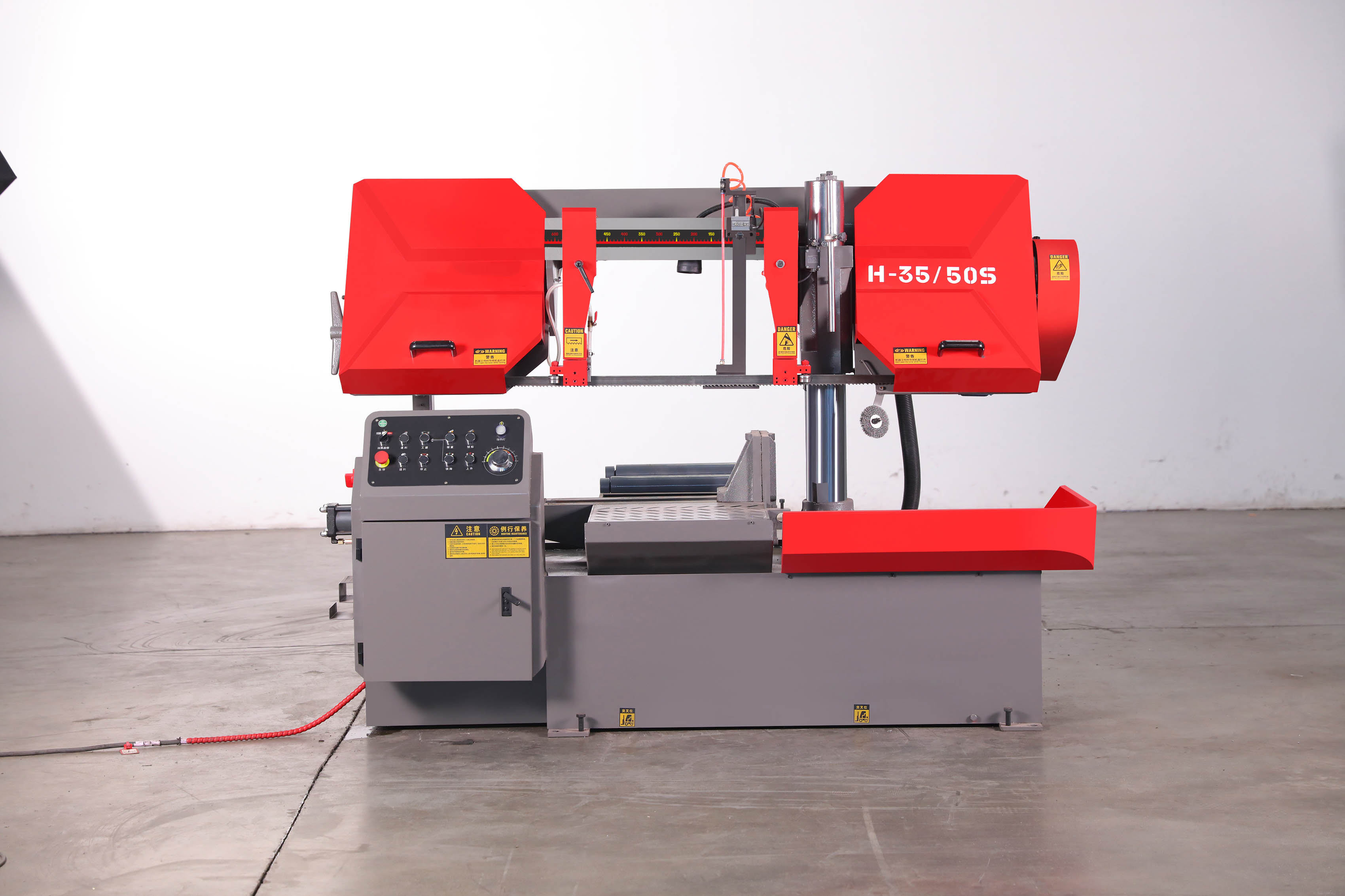 MFG H-35/50S semi-automatic horizontal band saw