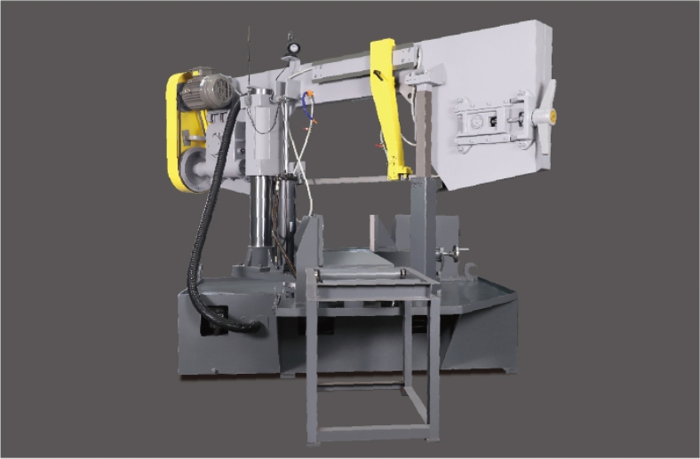 standard 0° straight cuts, the HX-40S features a highly accurate 0-45° rotary sawing capability