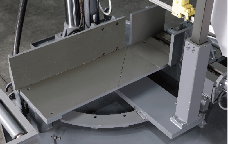 0-45° Hydraulic Miter Cutting, PLC Auto-Feeding & Bevel Helical Gear Drive