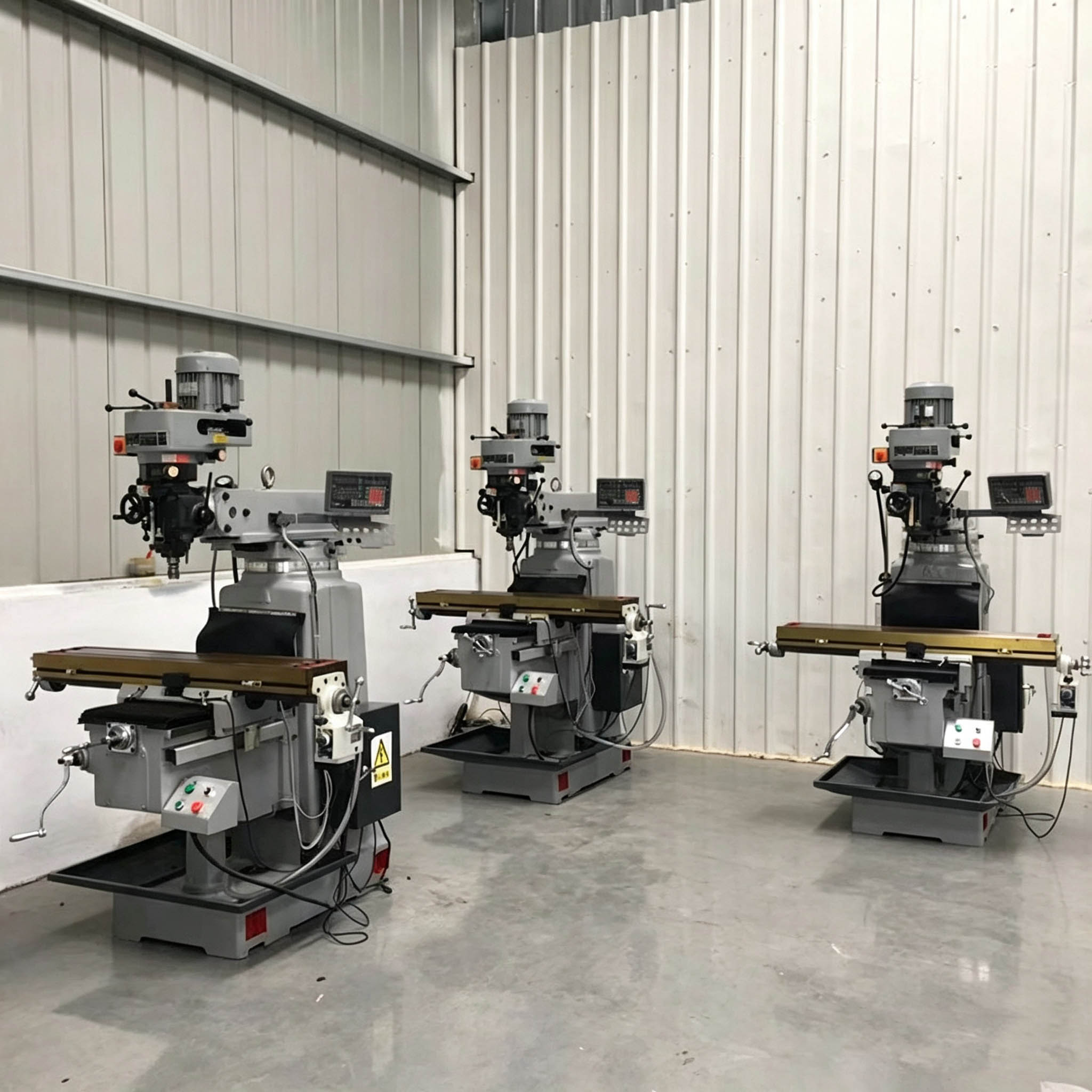 Light Duty SC250 Cast Iron 3h turret Milling Machine for Industrial Milling Work