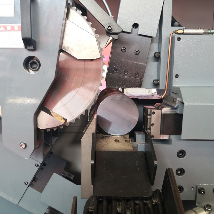 Horizontal saw Cutting，Inclined saw Cutting，High-speed metal circular saw