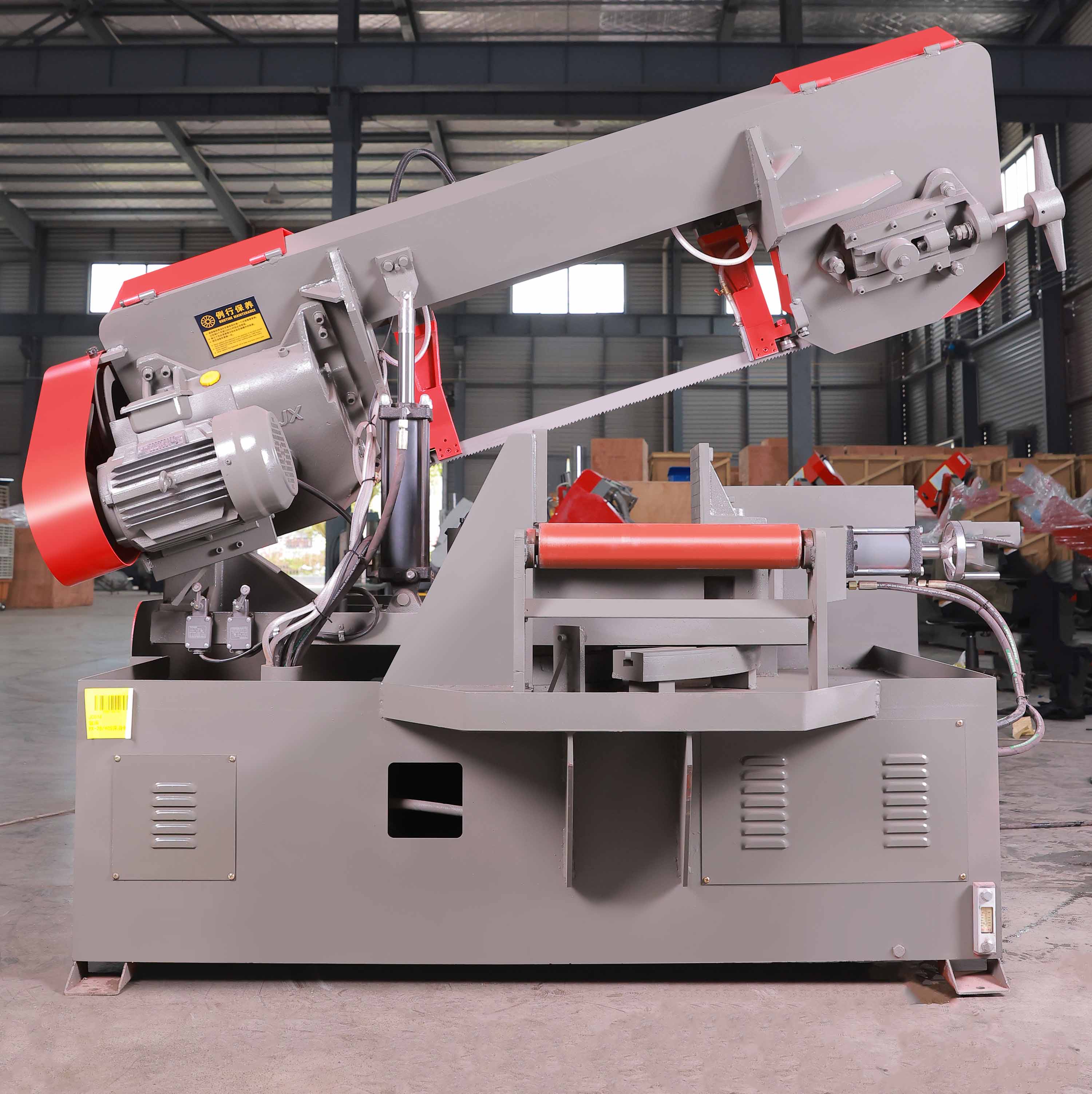 280x400mm Capacity, Scissor-Type Pivot Frame & Hydraulic Feeding Table