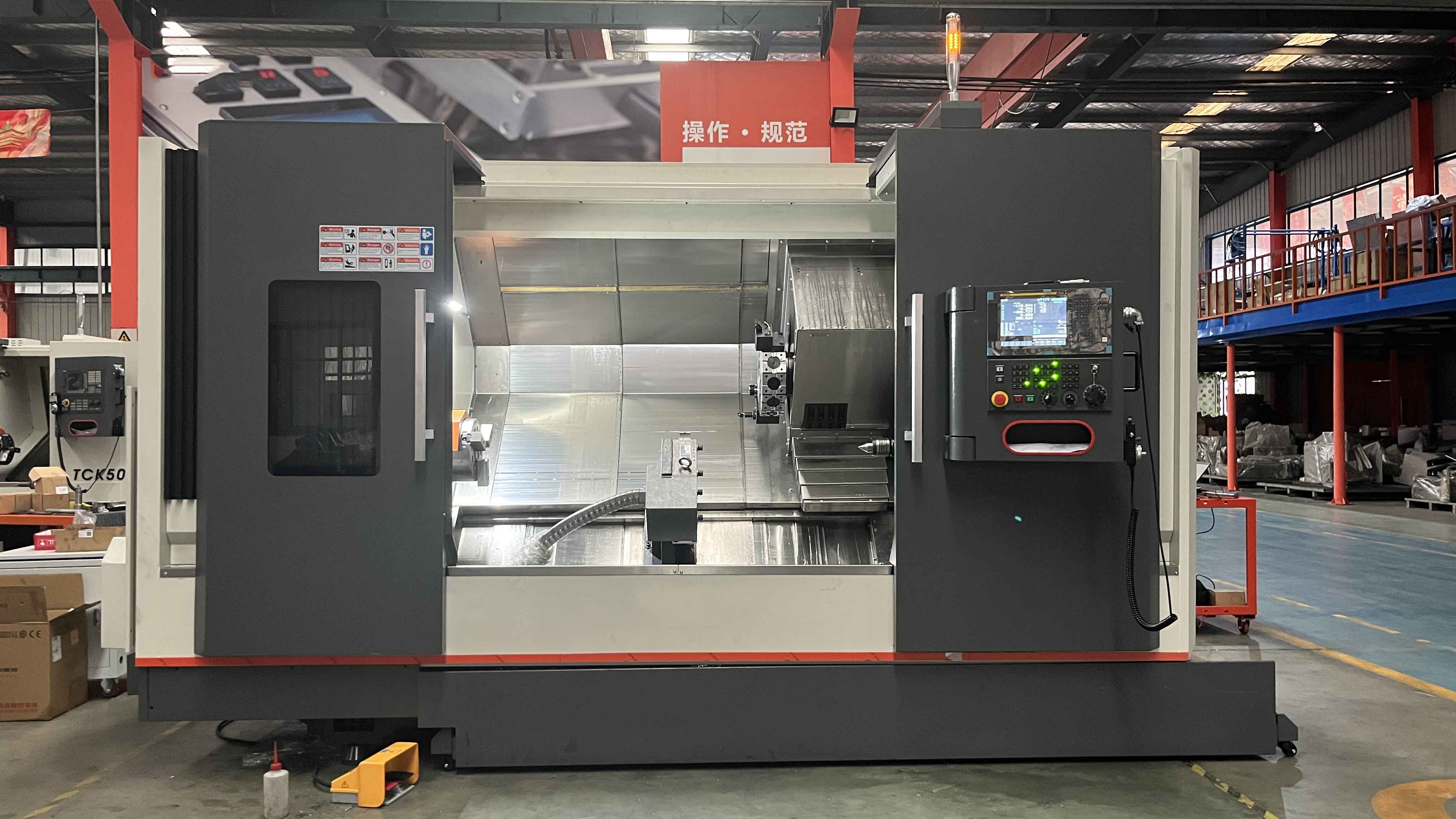 Turning and Milling Centers ,Live Tool Turret and Y axis, CNC turning machine center