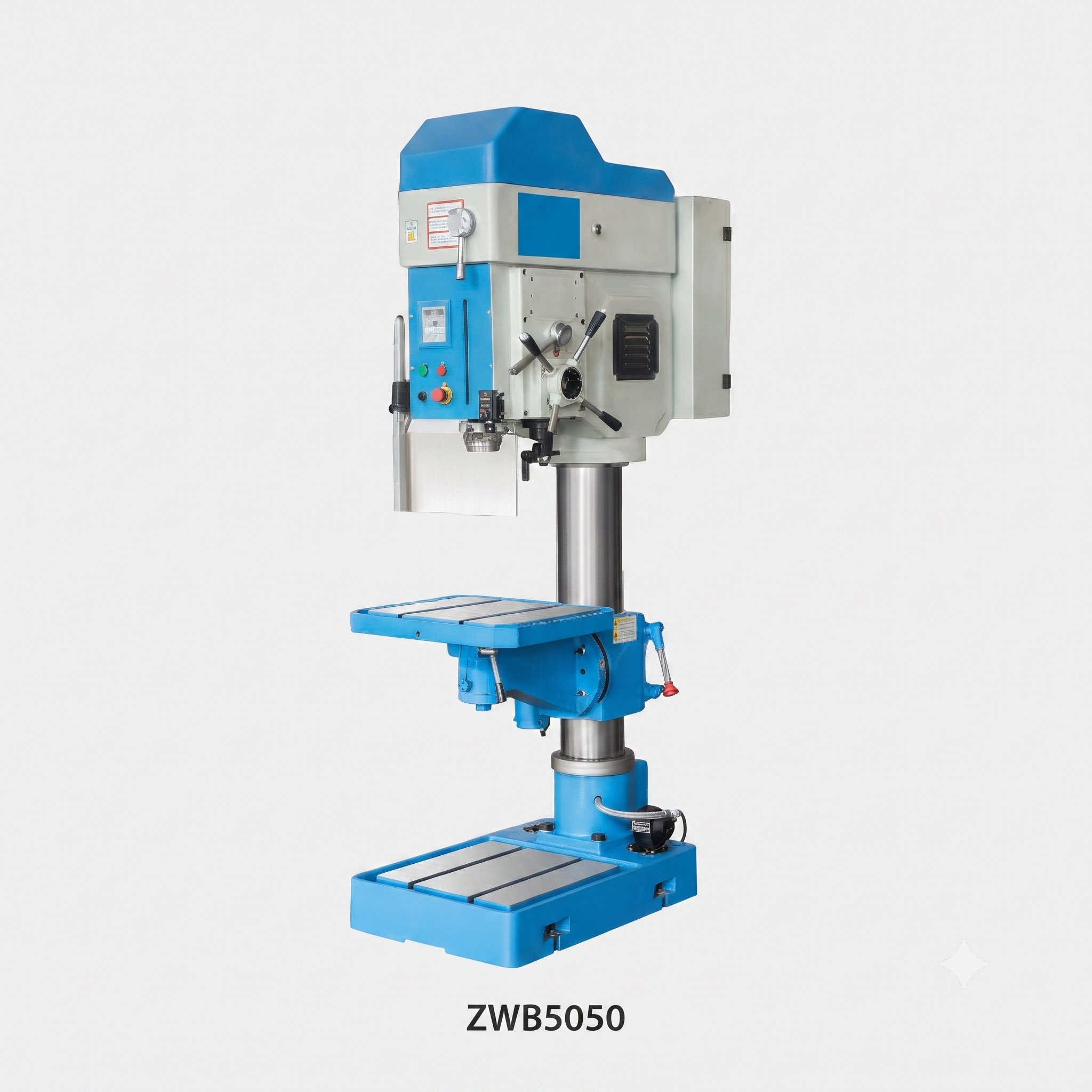 ZWB5050/40/30 intelligent-permanent-magnetic-infinitely-variable-speed-vertical-drilling-machine