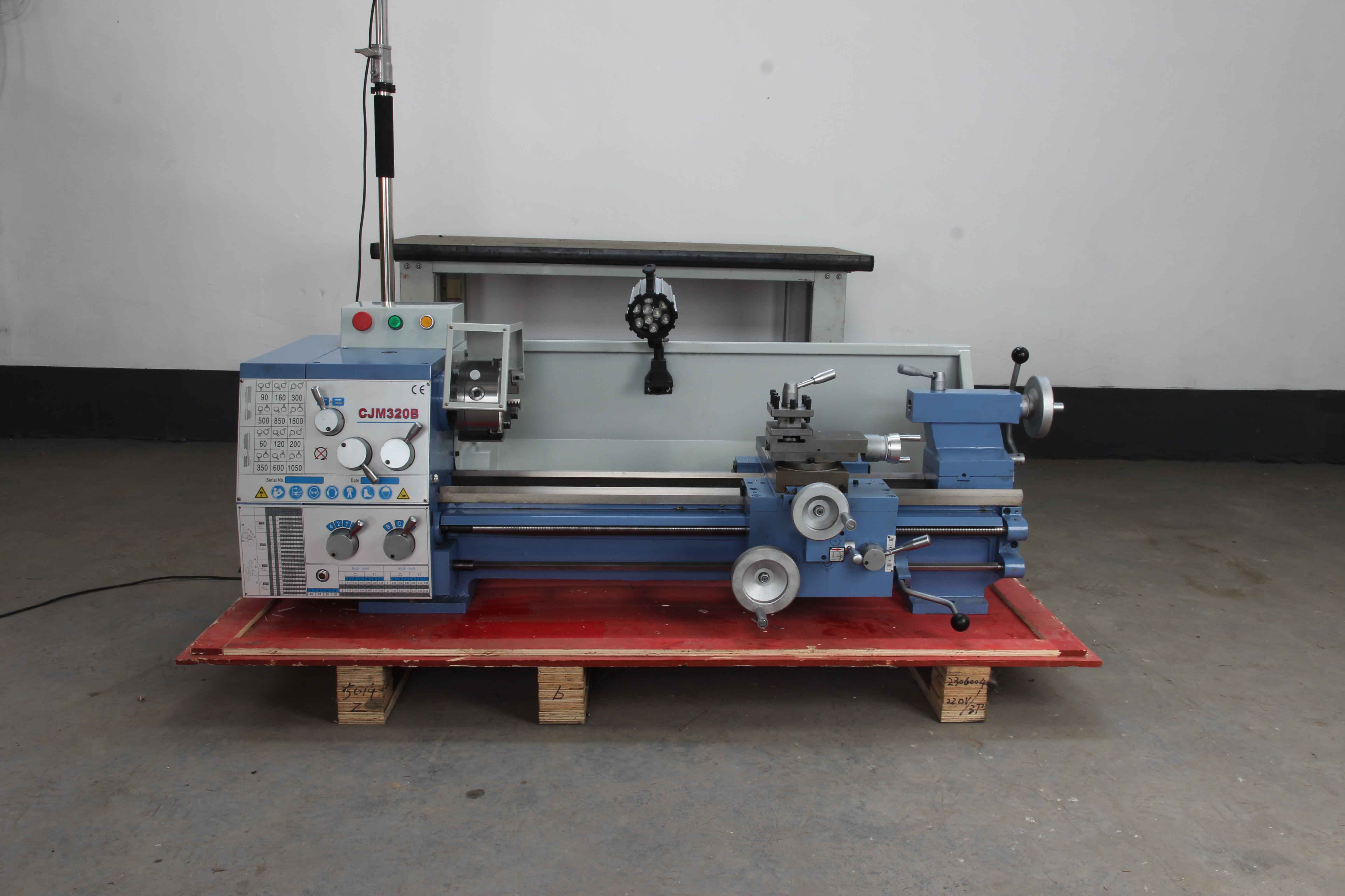 CJM320B Industrial Light Duty Bench Lathe