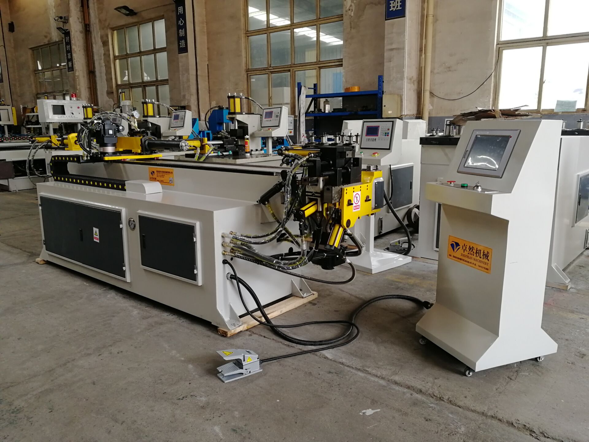 High precision 190 degree automatic carbon steel pipe bender with CNC control system
