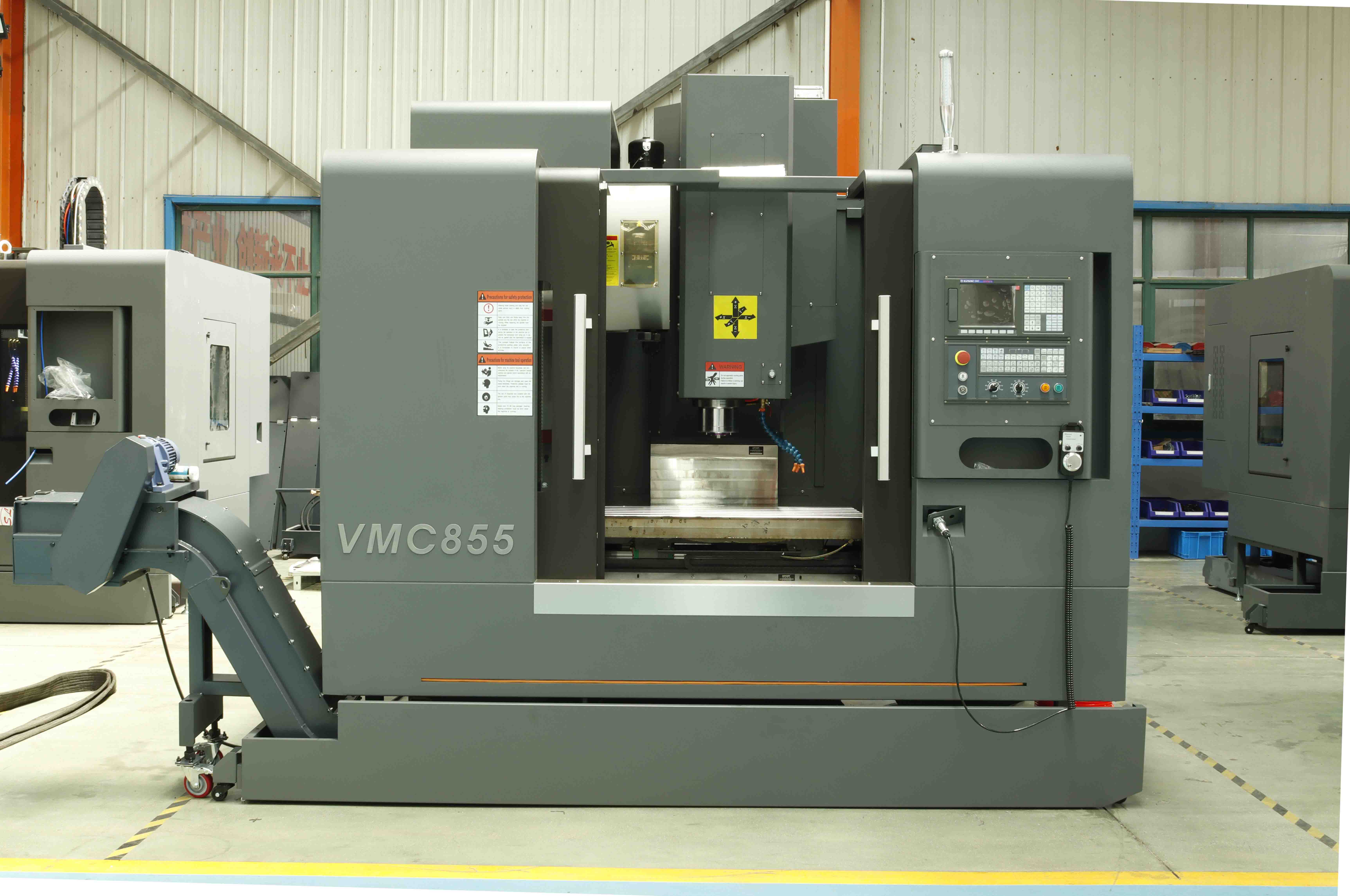 Chip removal and cooling system of VMC855 CNC machine