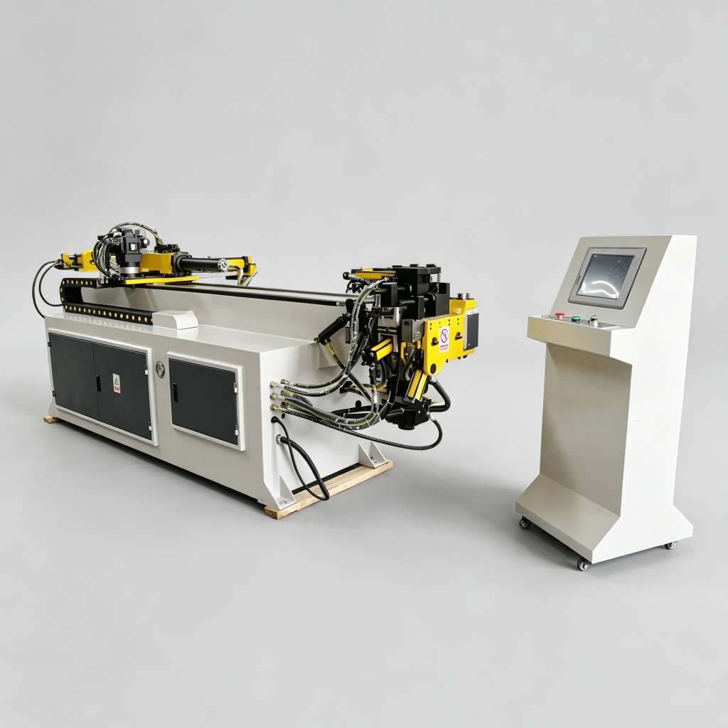 DW25CNC-3A-1S full servo CNC pipe bending machine for carbon steel tube processing