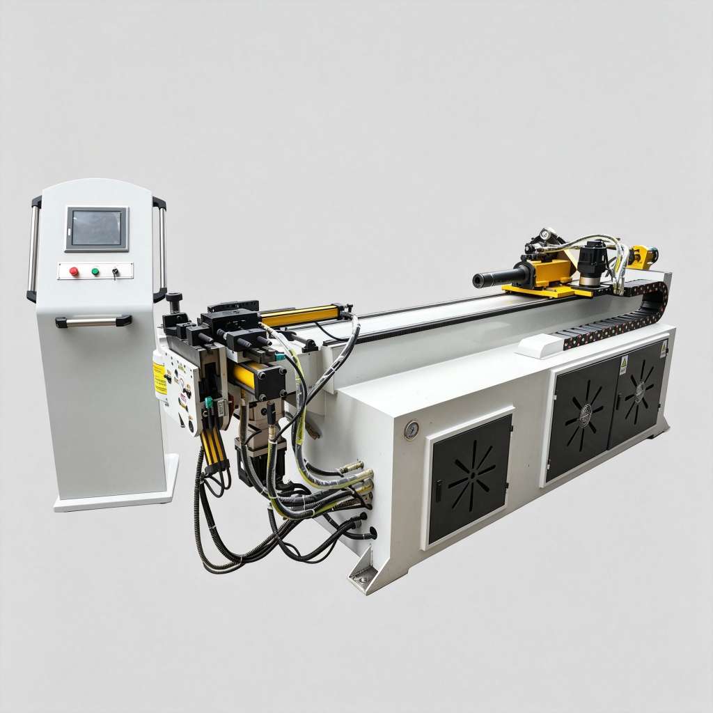 DW38CNC-3A-1S full servo CNC pipe bending machine for Φ38mm carbon steel tube processing