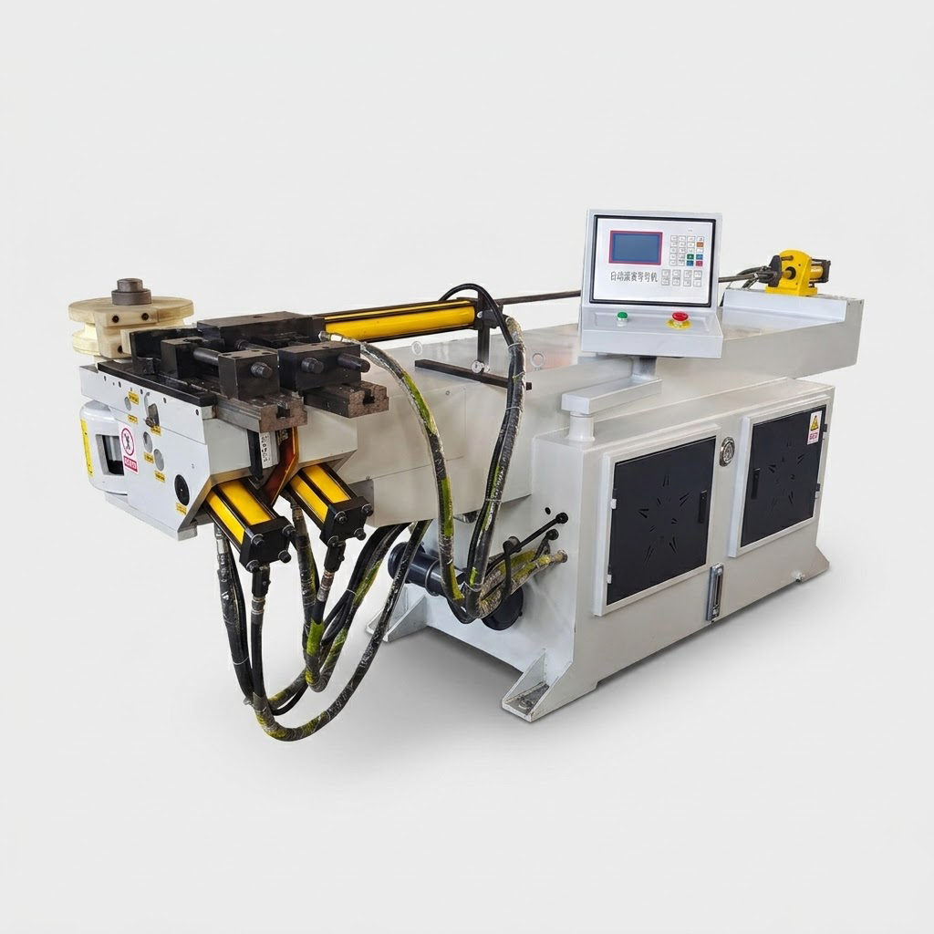 DW50NC single head hydraulic pipe bending machine for 50mm diameter pipe processing