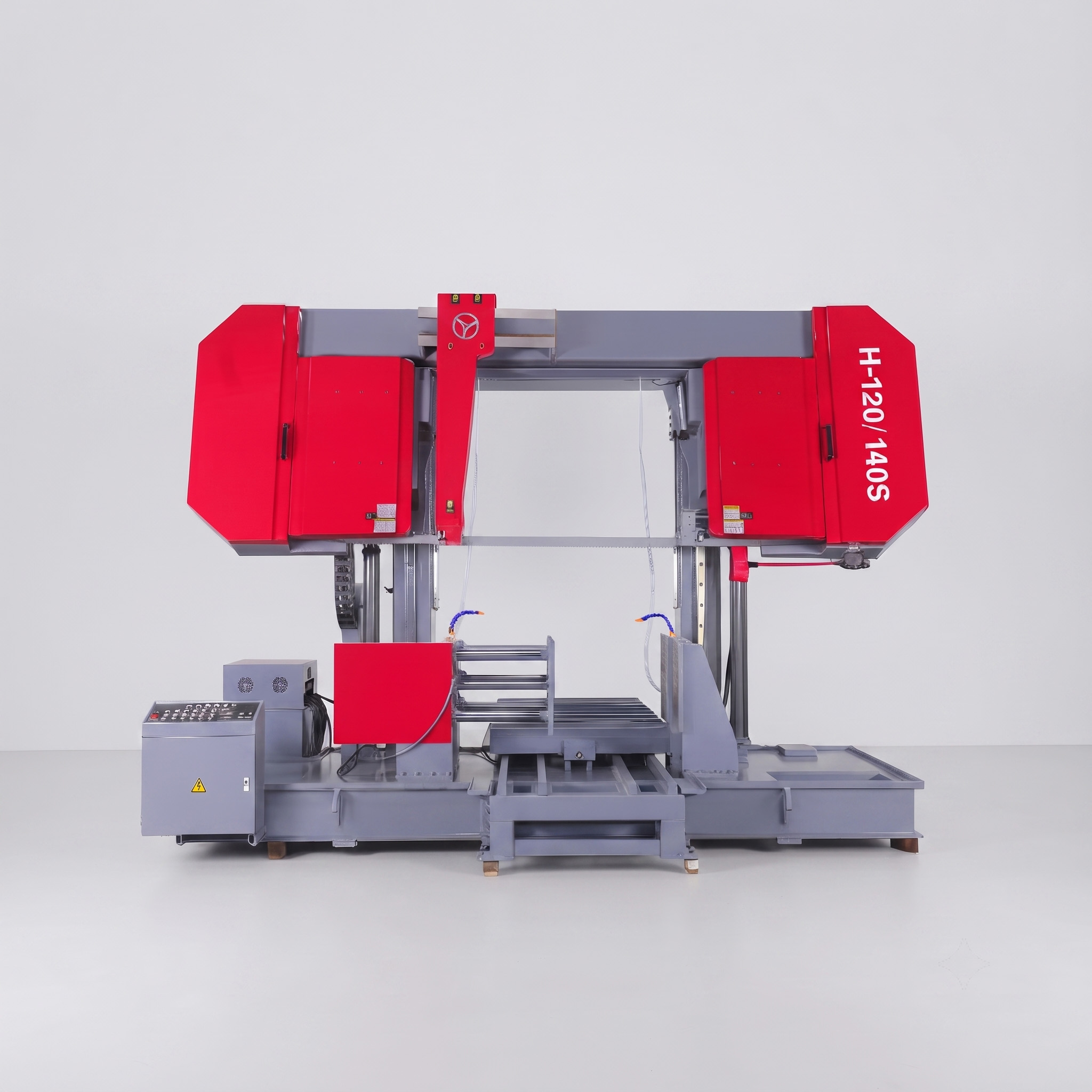 H-120/140S heavy duty gantry metal band saw machine for large ferrous and non-ferrous metal cutting