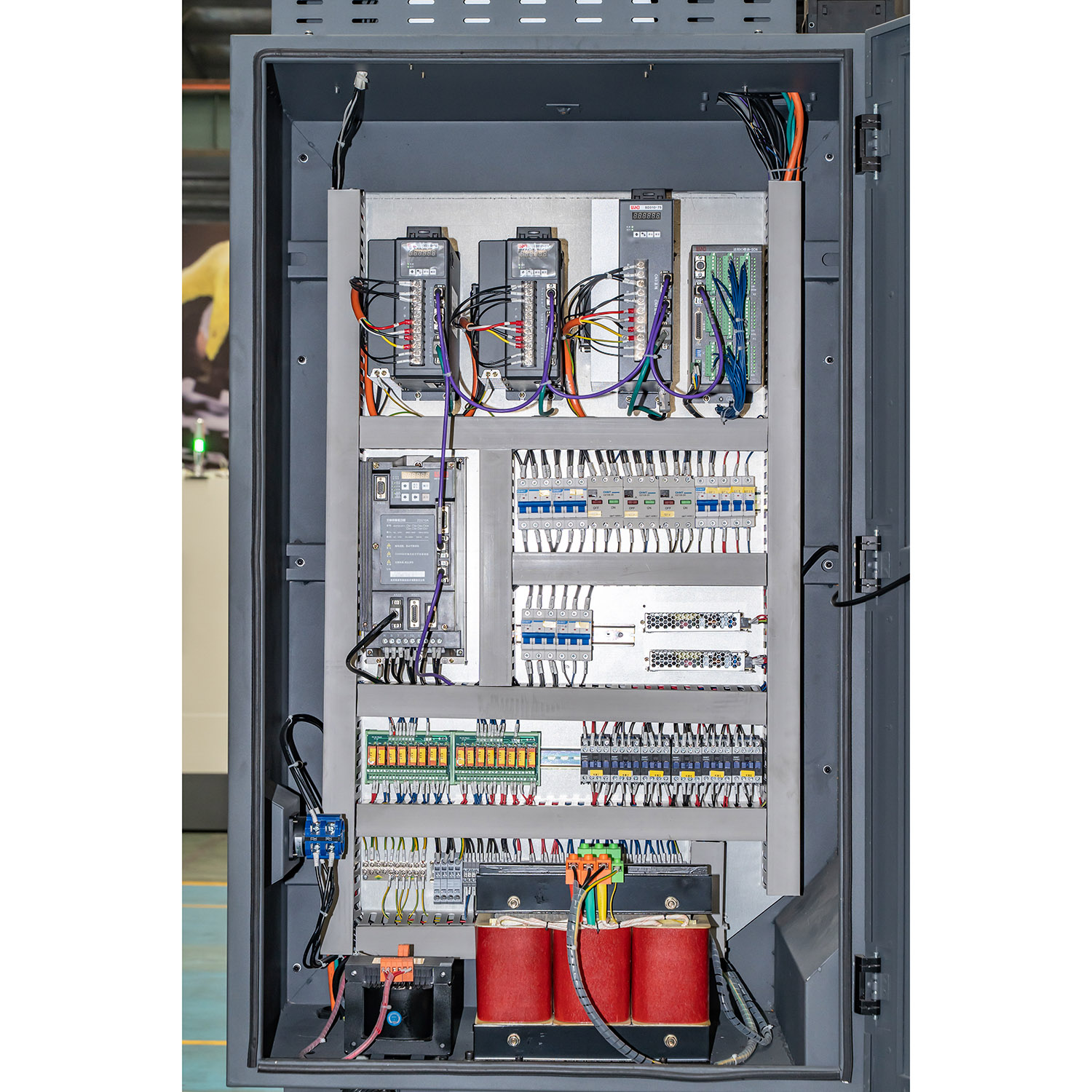 FANUC control panel on VMC960 vertical machining center