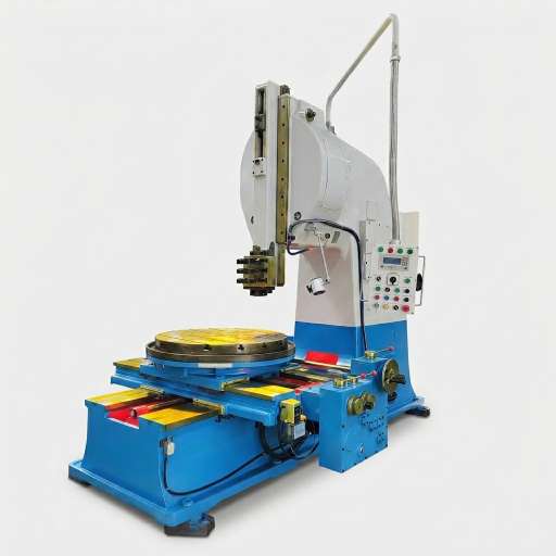 BC5050 PLC controlled slotting machine overall view for keyway cutting by MFG