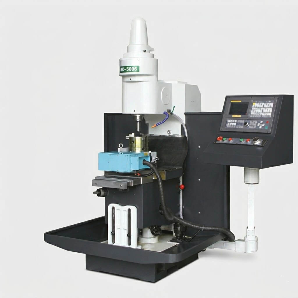 BK5006 compact CNC slotting machine for electronics and non metallic materials by MFG
