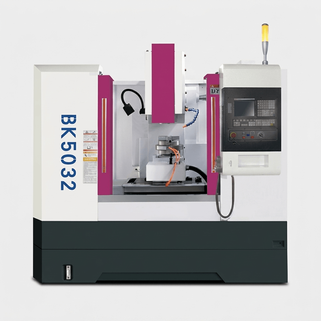 BK5032 CNC slotting machine with full protection for precision keyway cutting by MFG
