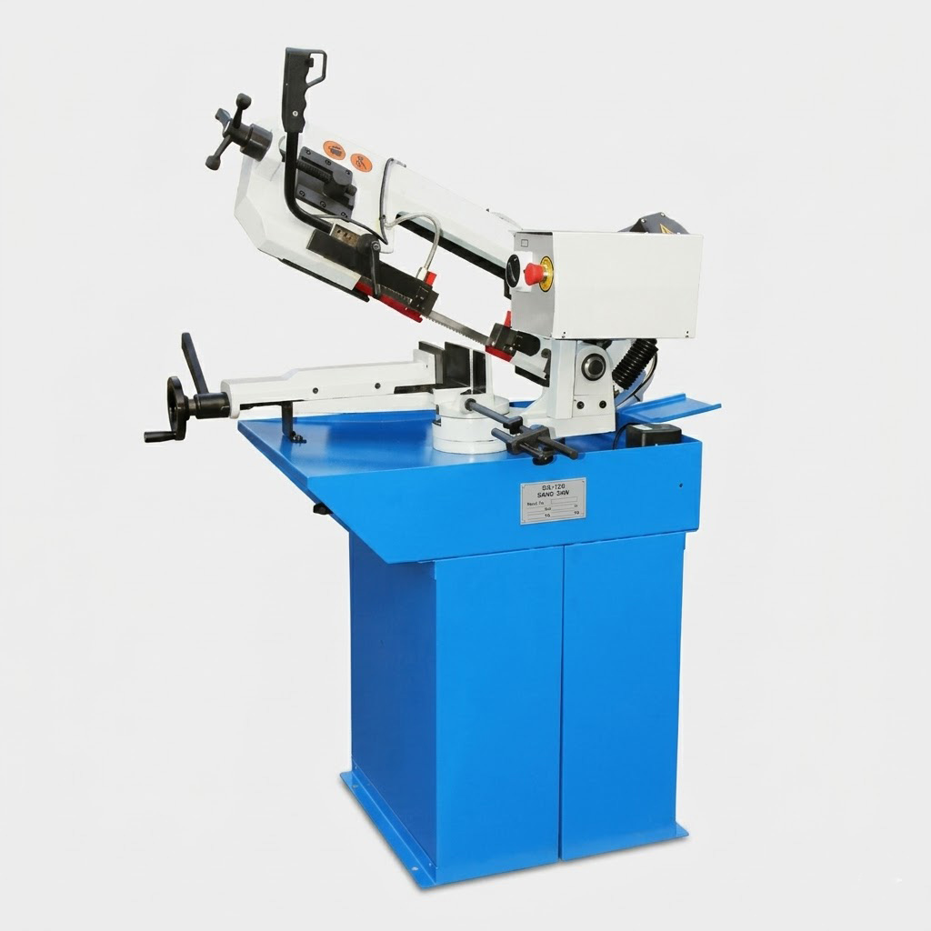 BS-215G CE standard swivel bow horizontal miter bandsaw by MFG