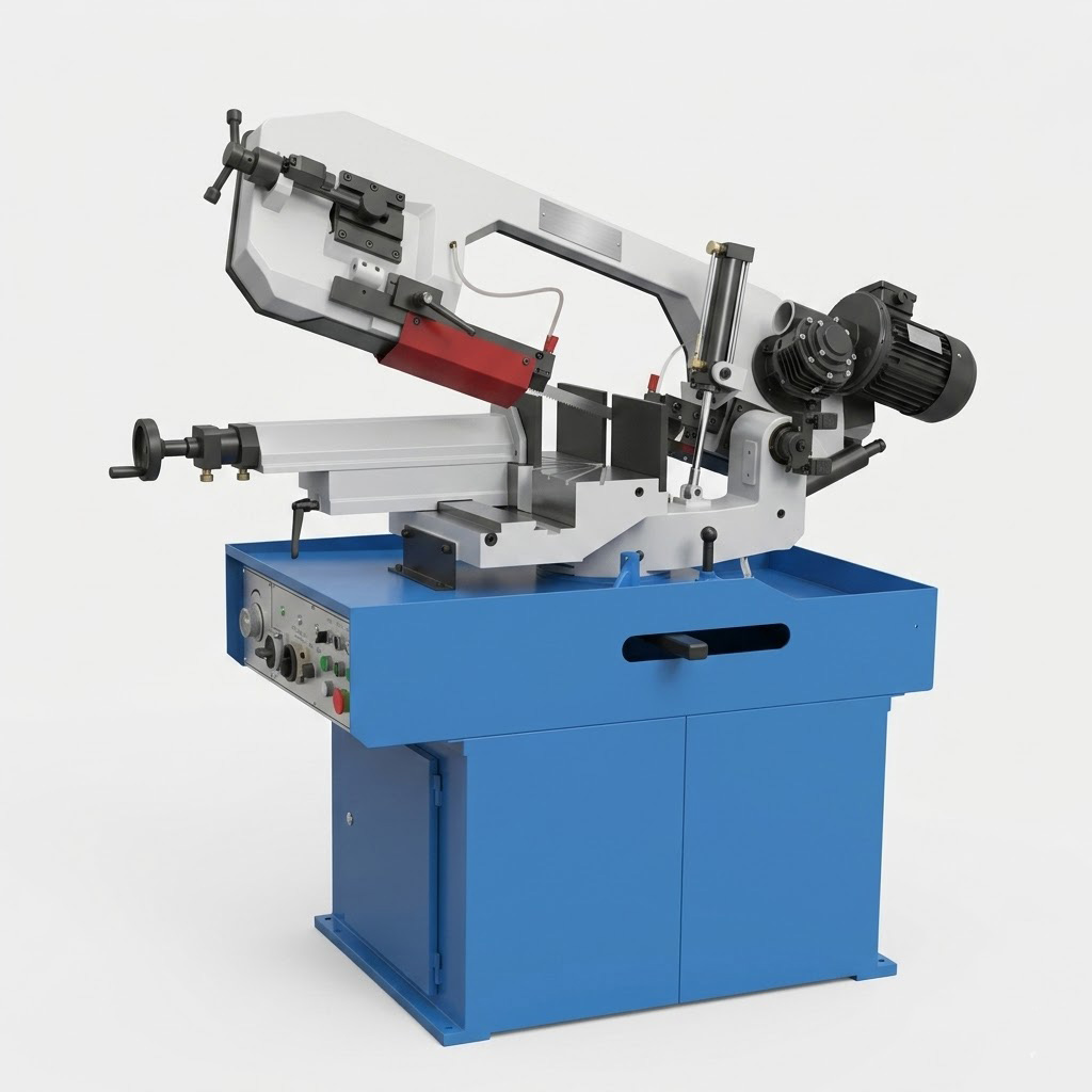 BS-315GH 10 inch capacity gear drive bilateral miter bandsaw machine by MFG