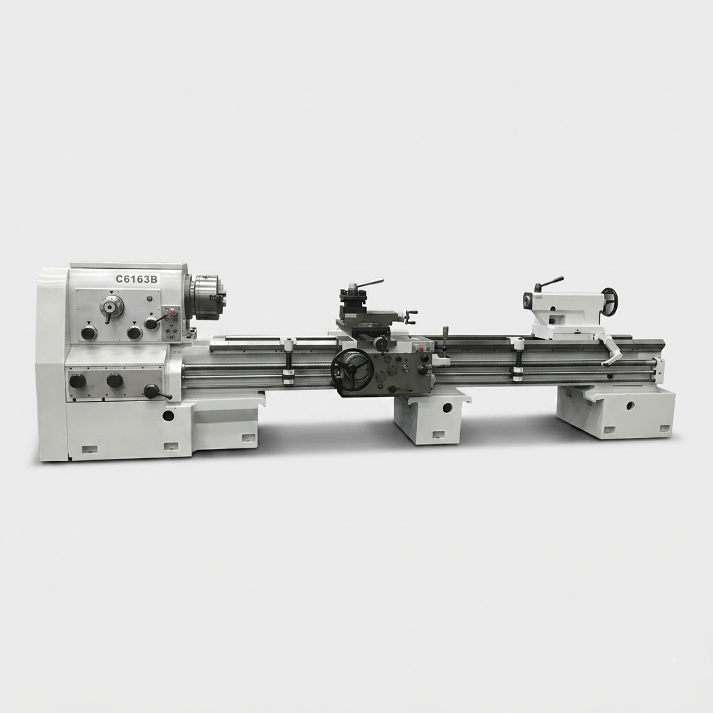 C6163B heavy duty precision conventional lathe by MFG