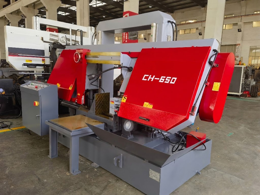 MFG CH-650 large capacity dual cylinder gantry sawing machine real photo