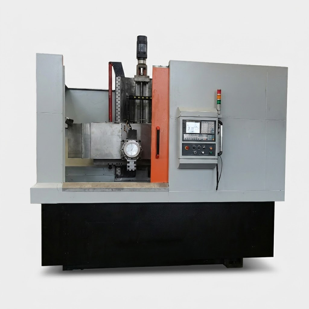 CK5110 single column CNC vertical turning lathe VTL with 1000mm capacity by MFG
