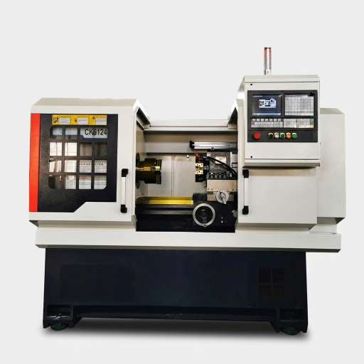 CK6140 flat bed CNC lathe machine for precision metal turning by MFG