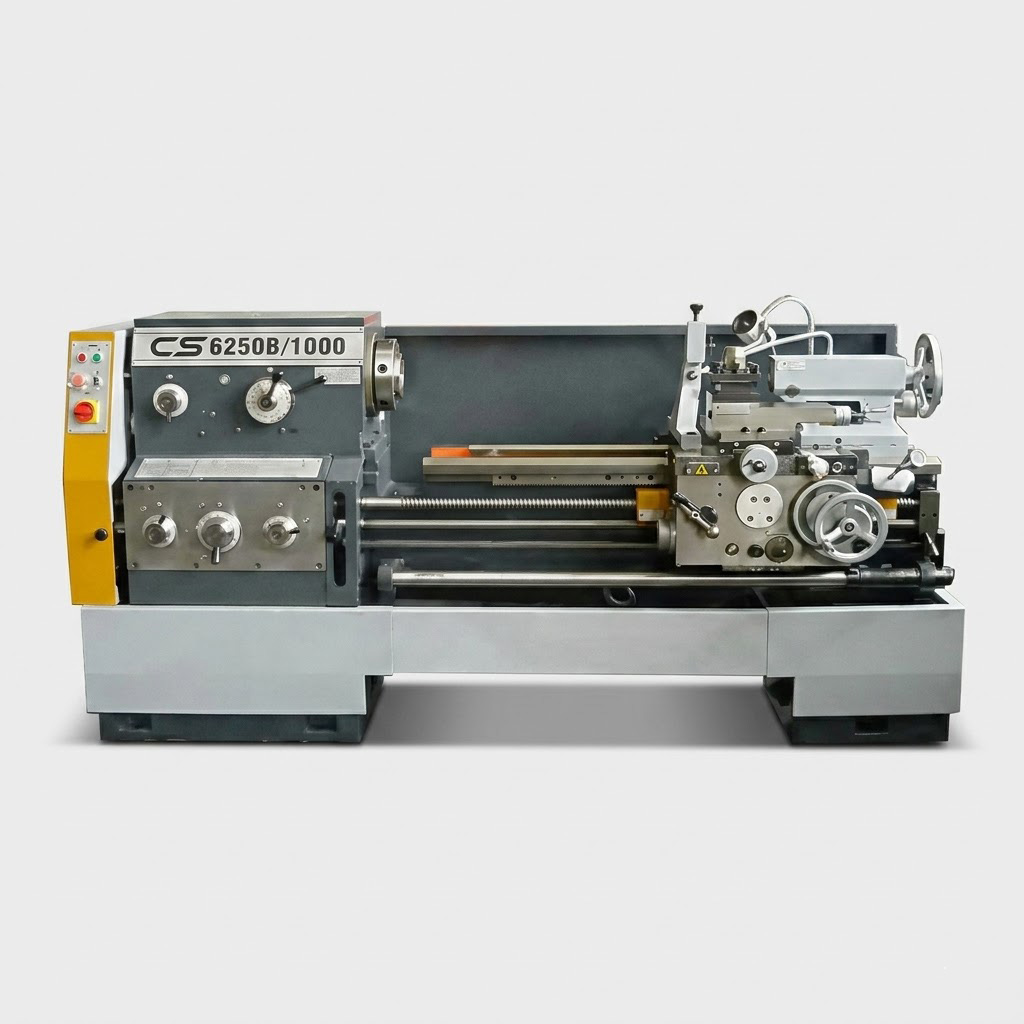 CS6250B heavy duty precision conventional lathe by MFG Machinery