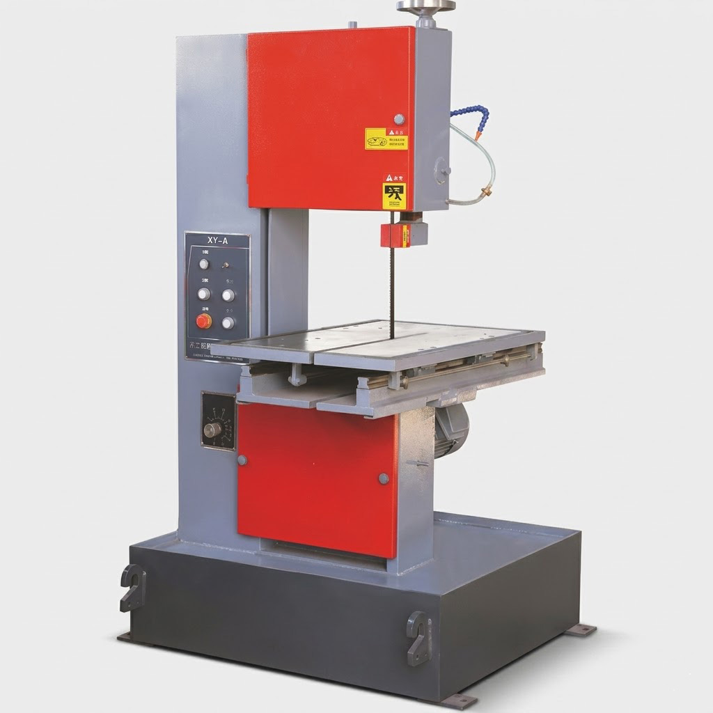 CV-2535 vertical metal bandsaw with hydraulic table feed by MFG