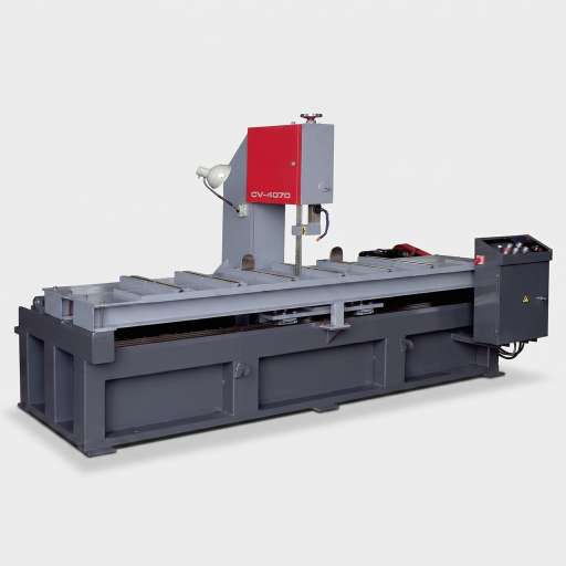 CV-4070 vertical contour metal bandsaw with built-in blade welder by MFG
