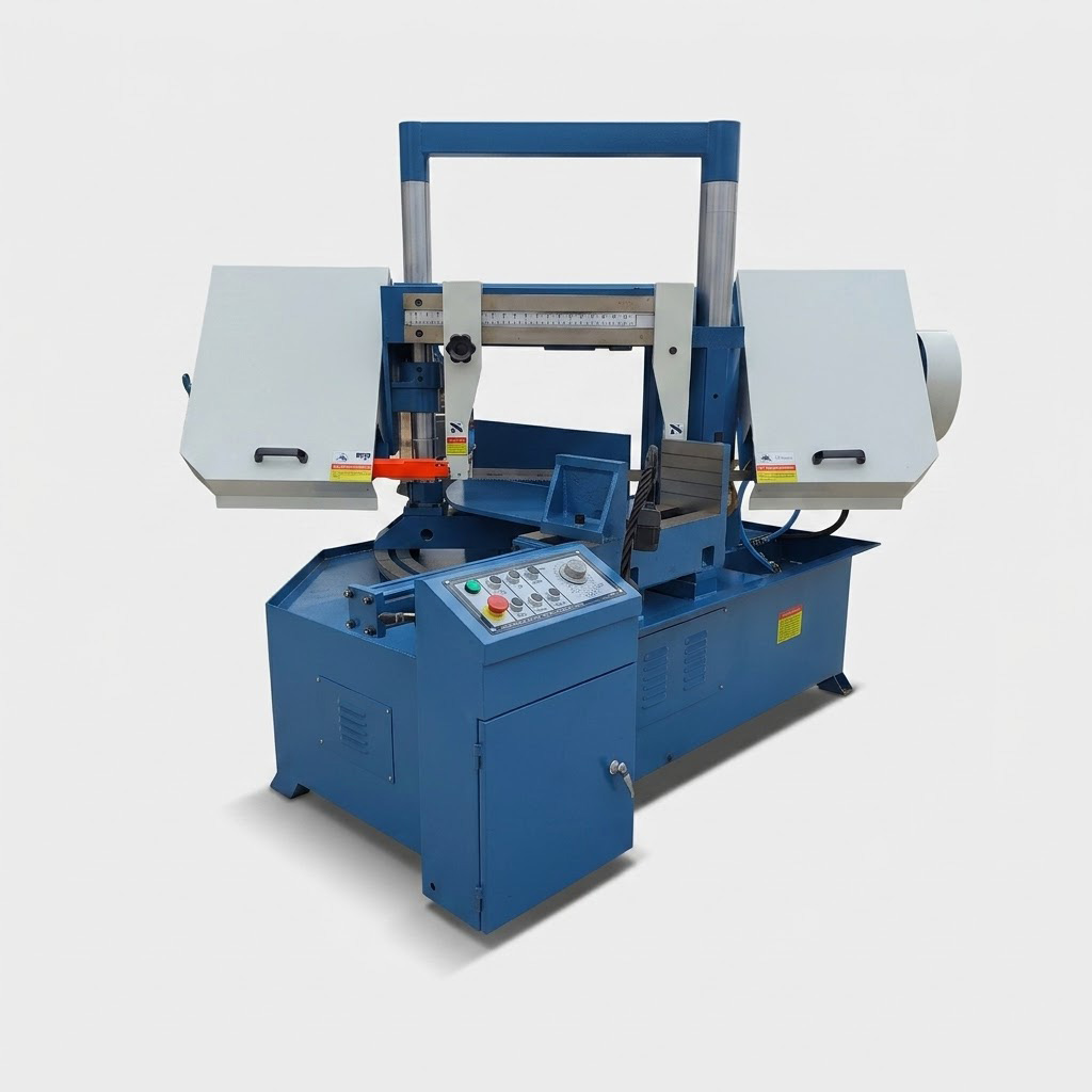 GHZ4240 400mm capacity rotary angle metal bandsaw by MFG