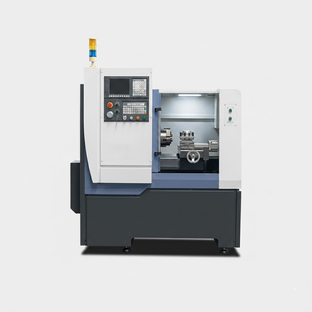 H32i high speed flat bed gang tool CNC lathe machine by MFG