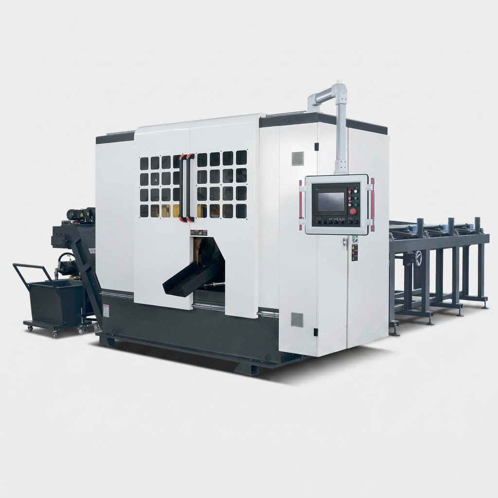 HY-180NC fully automatic high speed CNC metal circular saw by MFG