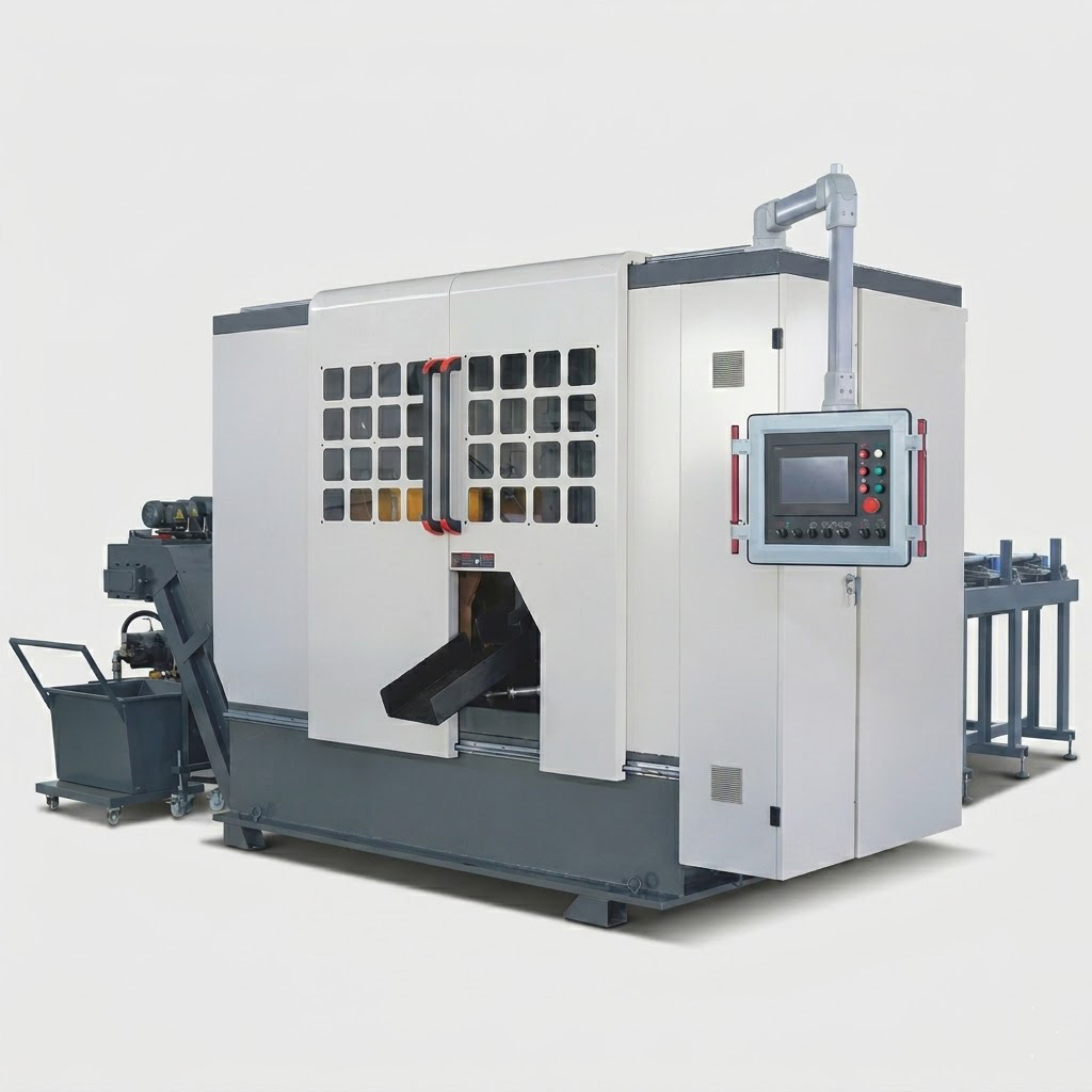 HY-200NC fully automatic high speed CNC metal circular saw by MFG