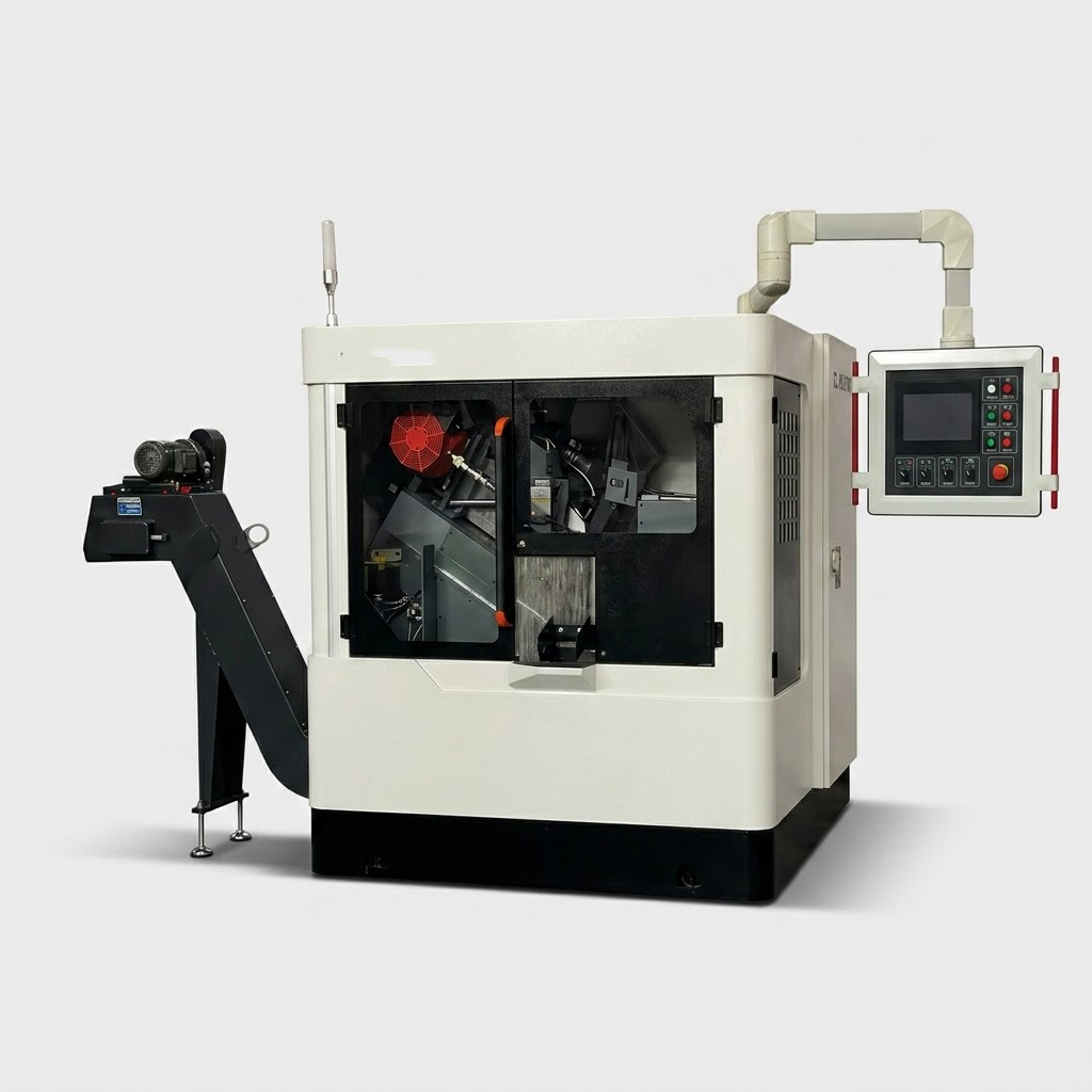 HY-85NC 85mm capacity fully automatic high speed CNC circular saw by MFG
