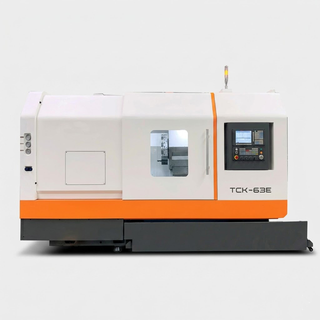 TCK63E heavy duty box way slant bed CNC lathe for oil and gas machining by MFG