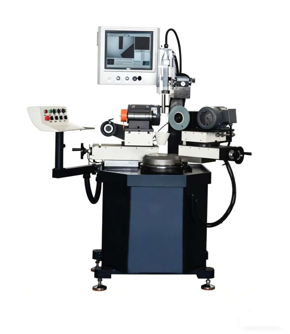 Precision diamond wheel dressing machine with CCD camera