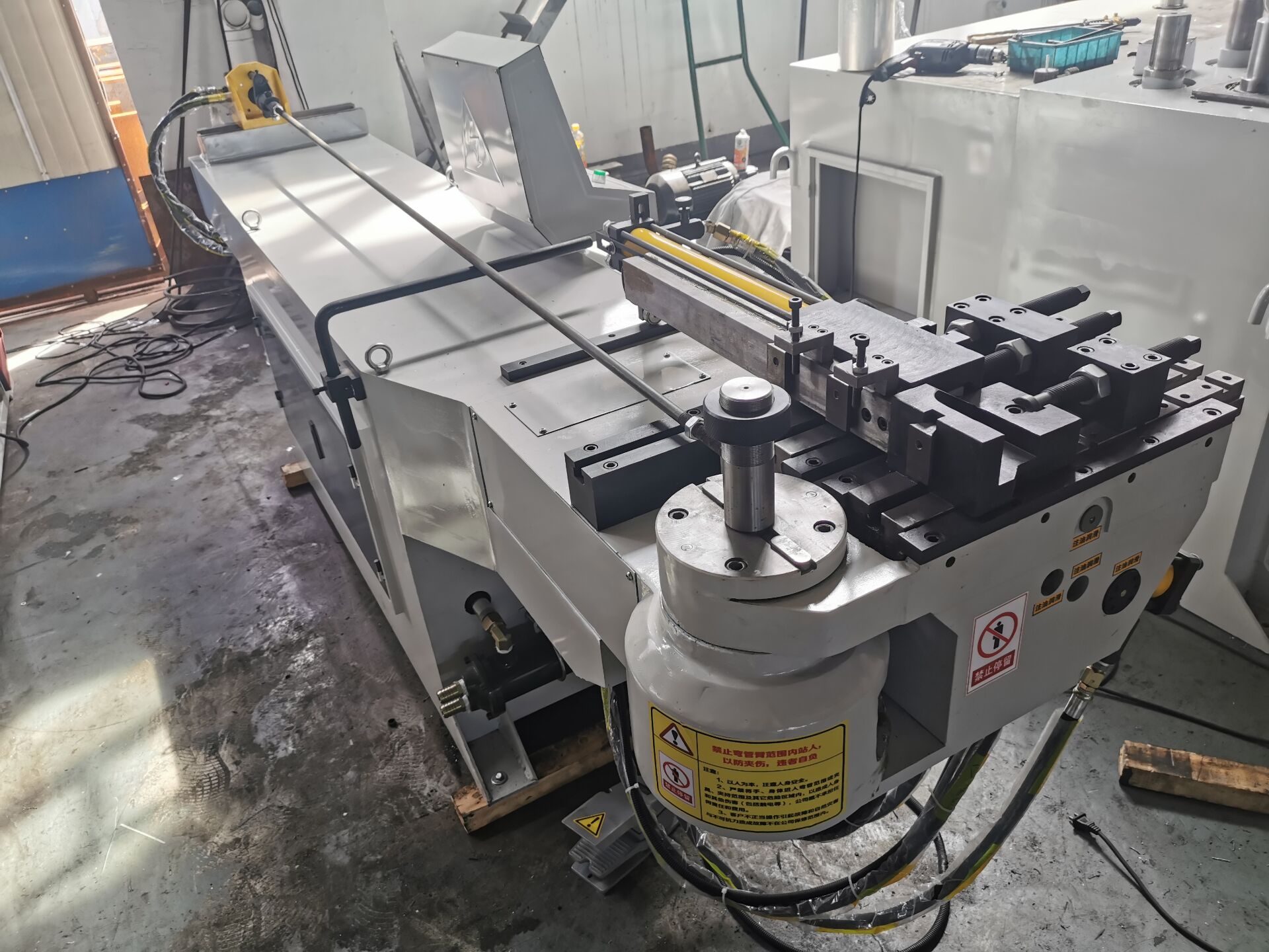 DW50NC NC pipe bender supporting manual and full cycle working modes