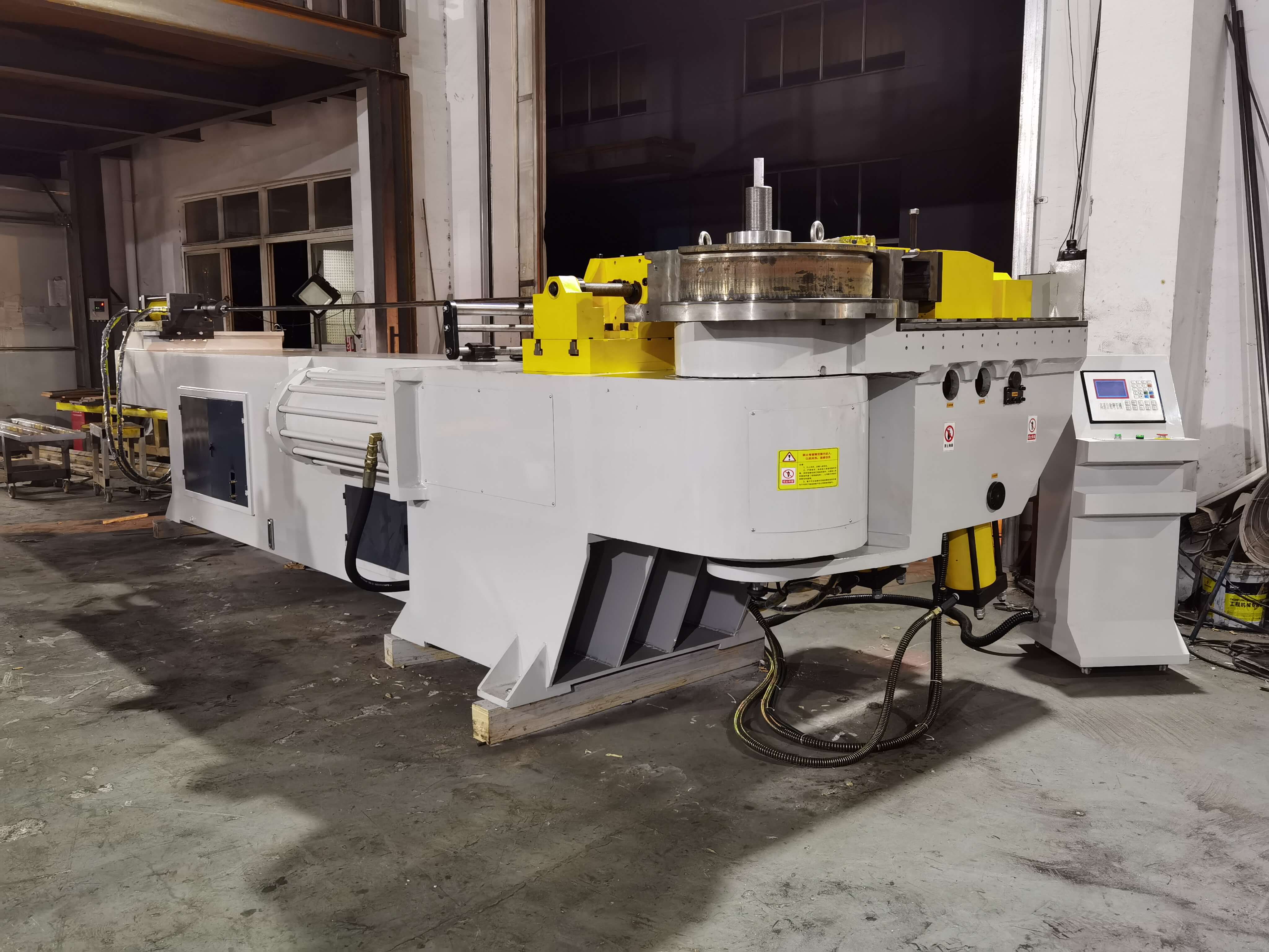 22KW heavy duty NC tube bender with 16Mpa high system pressure