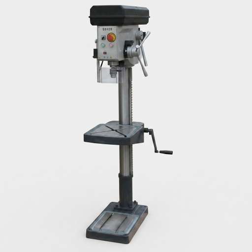 TB28 floor standing vertical drill press with 1600mm height by MFG