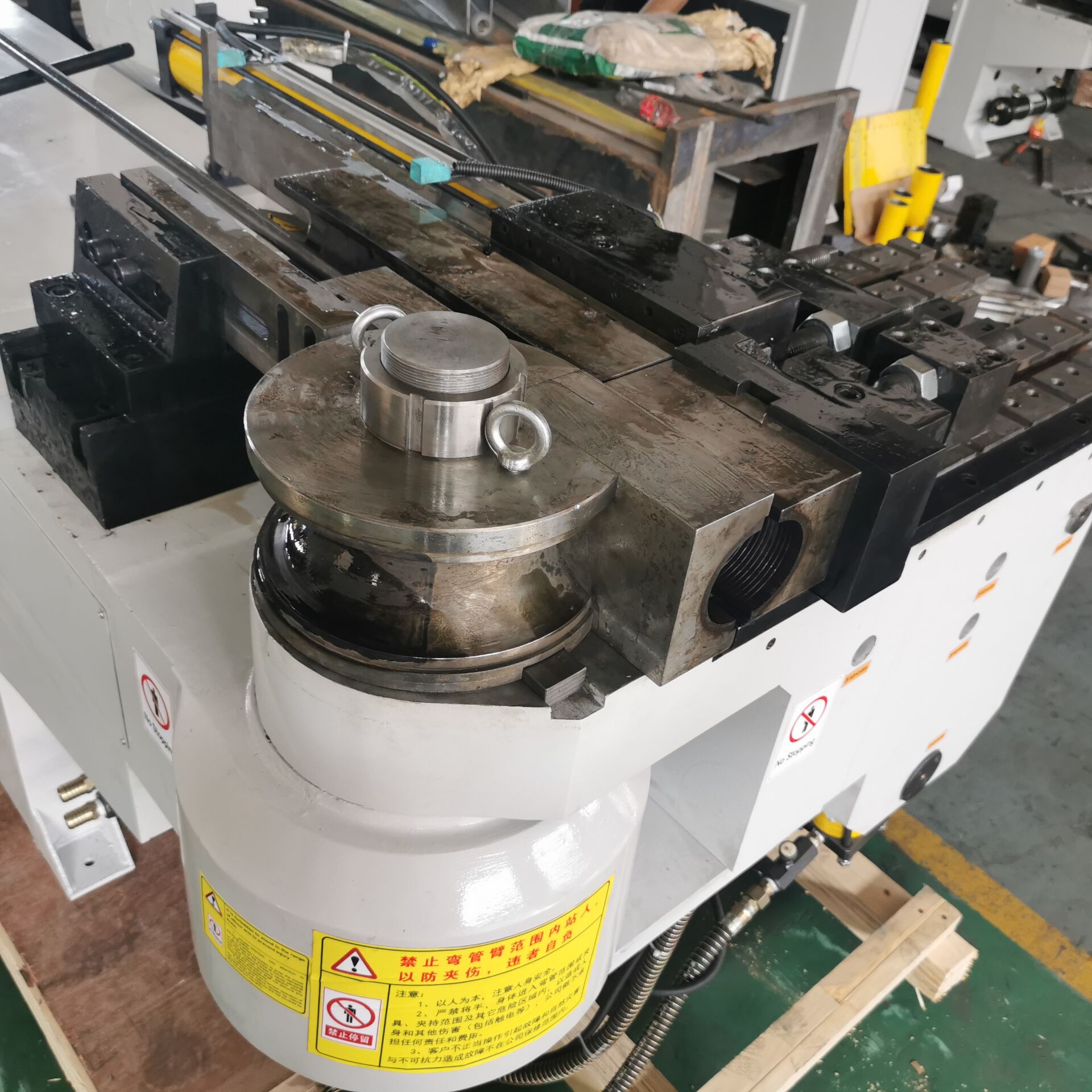 High pressure DW89NC tube bending machine for heavy pipe processing