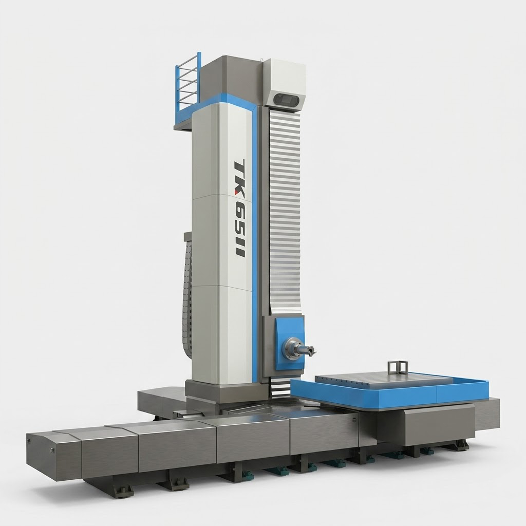TK6511 CNC planer type horizontal boring machine T-shaped structure by MFG