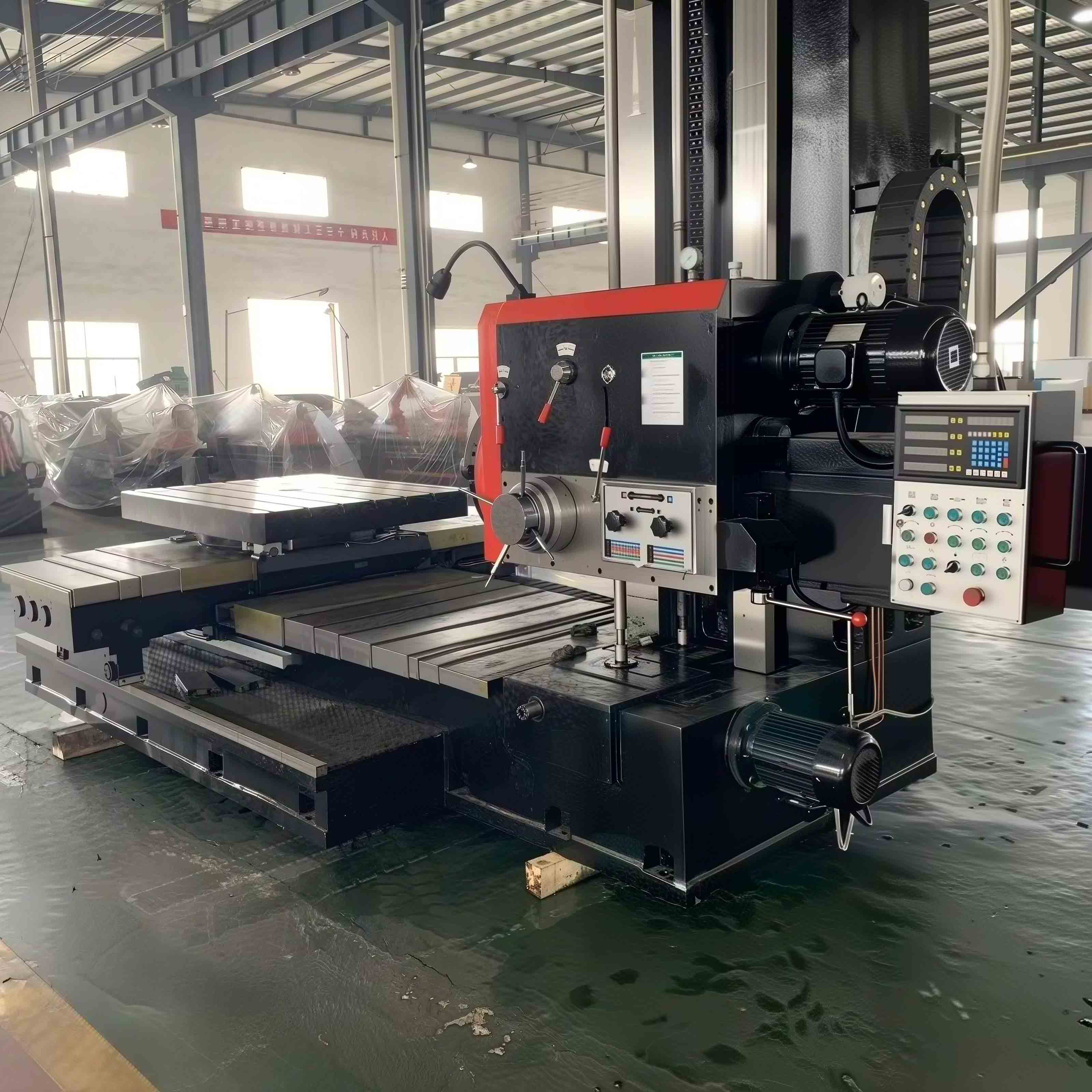 manual horizontal boring machine for job shop