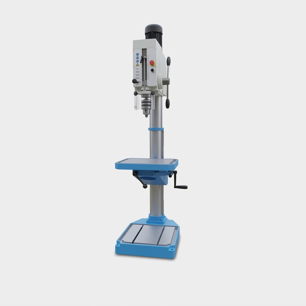 Industrial vertical drilling machine T-35 with automatic feed system by MFG