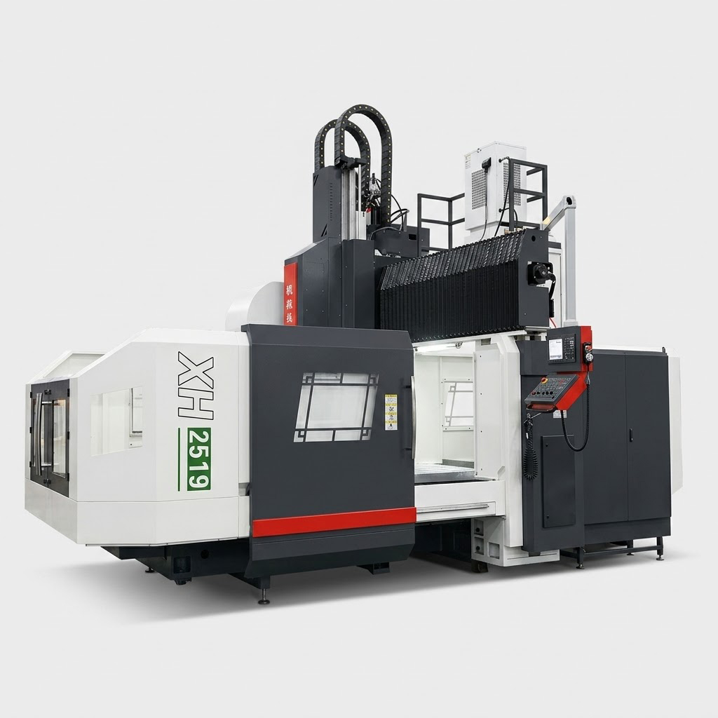 XH2519-CNC-Gantry-Machining-Center-Double-Column-View by MFG