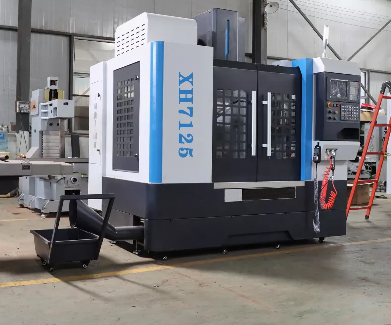 XH7125 milling machine 800x250mm worktable with 450mm X-axis travel
